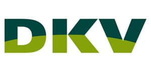 Logo de DKV